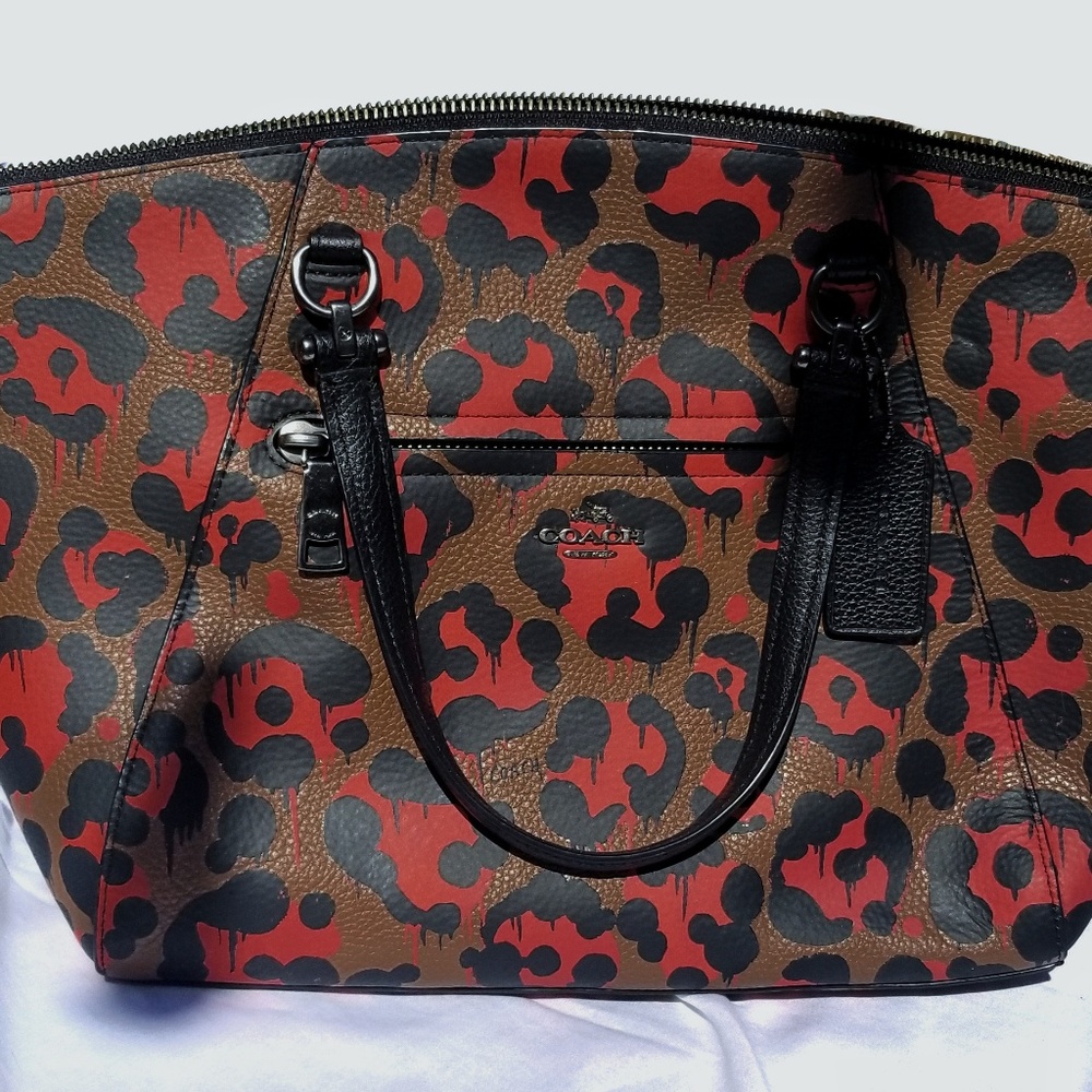 Limited Edition Coach X Baseman in Ocelot Prairie